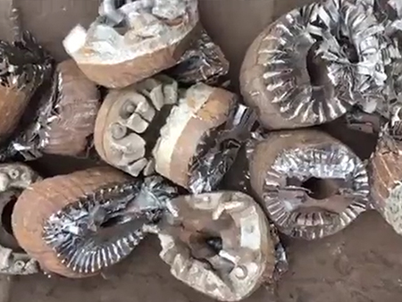 KPS2012生產(chǎn)線(xiàn)破碎廢舊電機(jī)